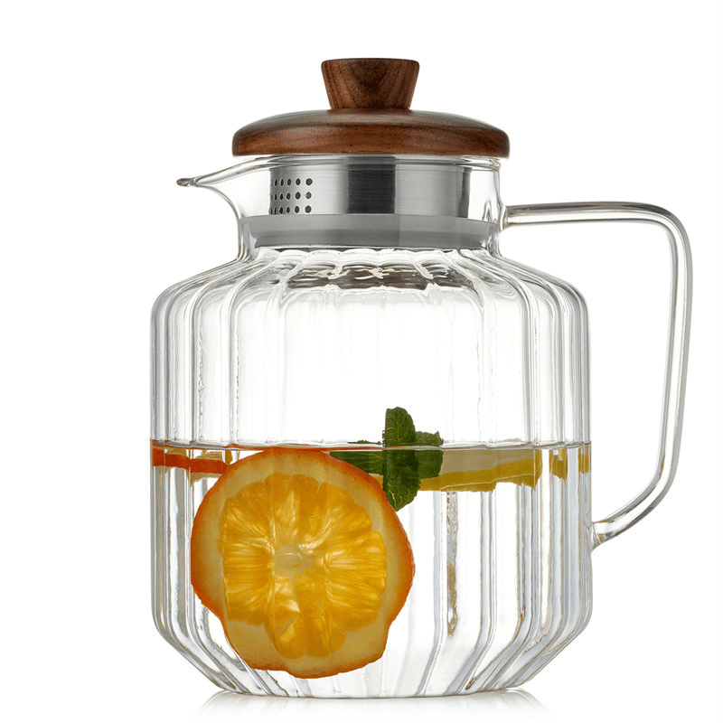 Large Bedside Glass Water Pur Pitcher With Spout