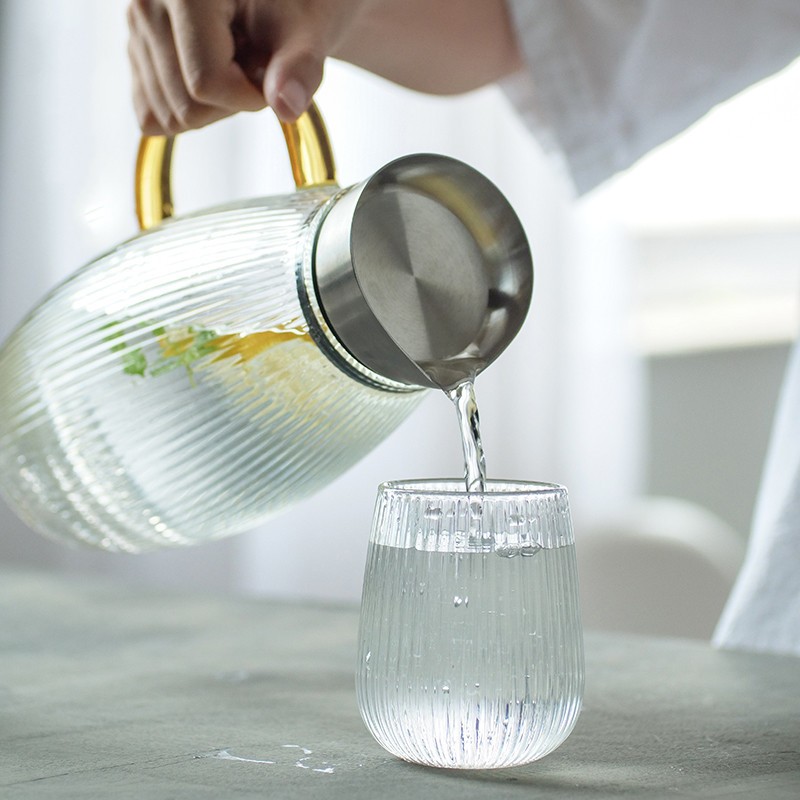 light weight glass pitcher