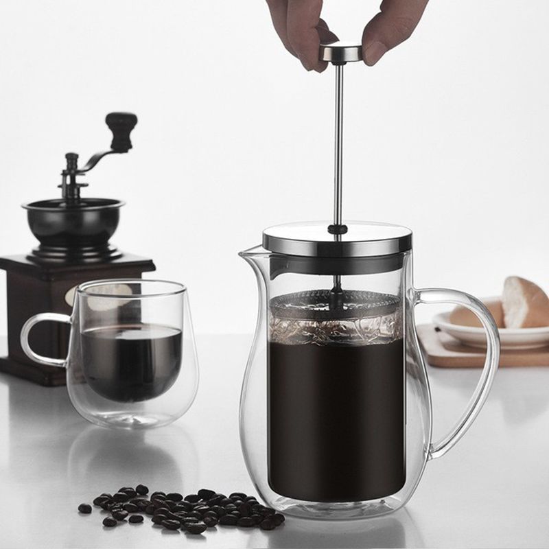double glass french press double glass french press