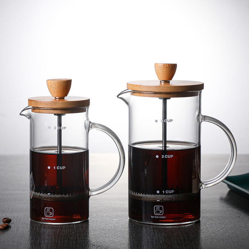 Home Coffee Machine Glass Coffee Press French Press Coffee Maker For Barista