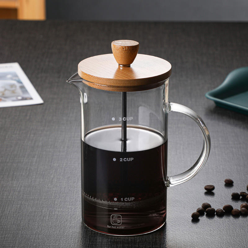 Home Coffee Machine Glass Coffee Press French Press Coffee Maker For Barista