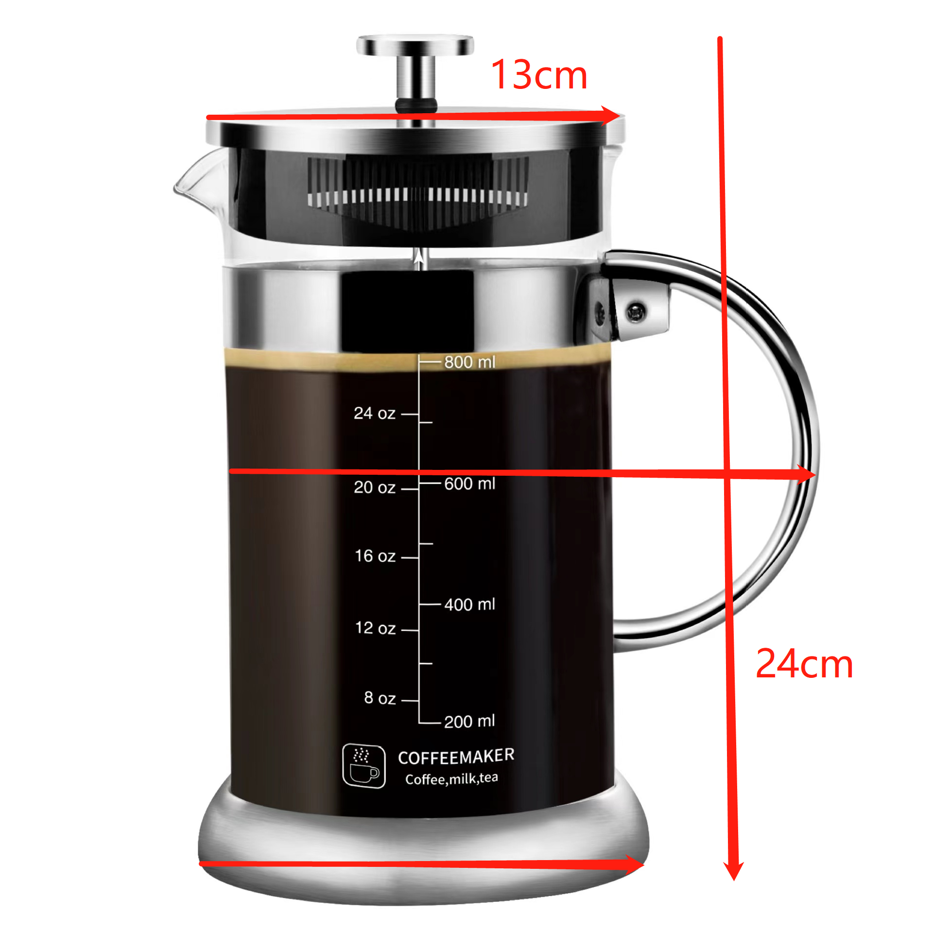 french coffee press glass french coffee press glass