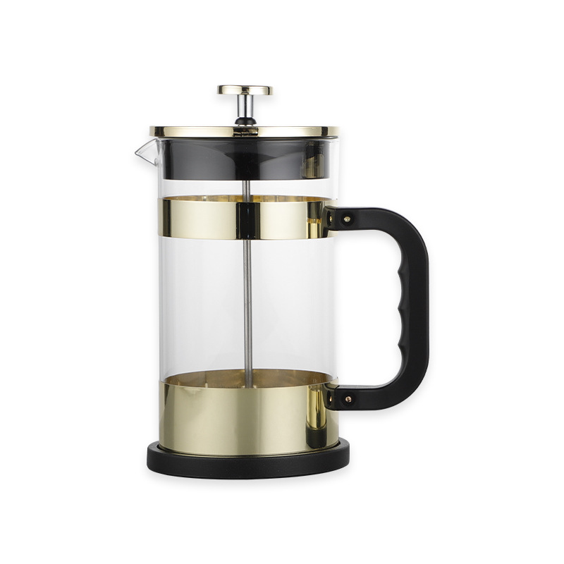 Wholesale European style Borosilicate glass french presses on tips Coffee maker and Glass tea maker