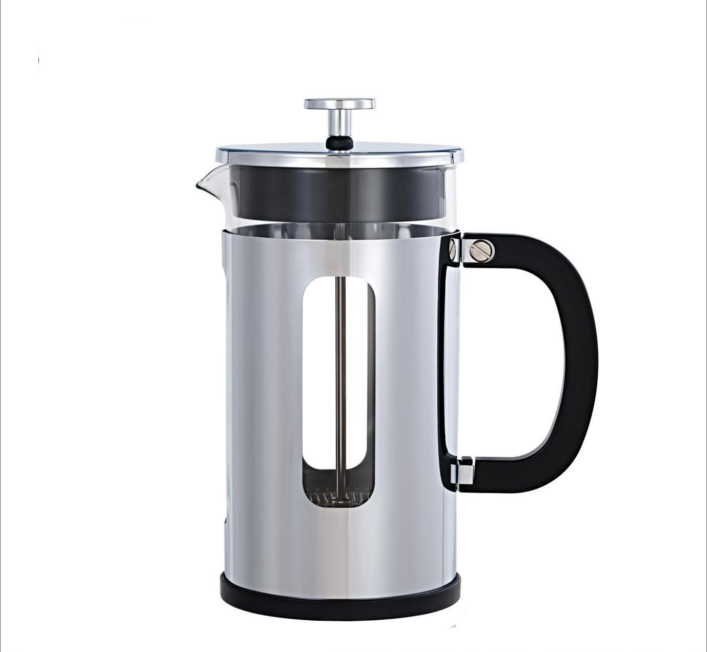 Metal copper french press french press coffee maker french press glass travel french