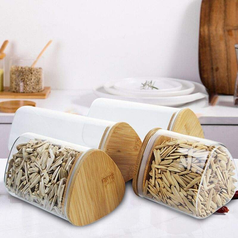 glass food jar glass food jar