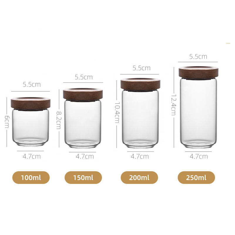 glass pasta storage jars