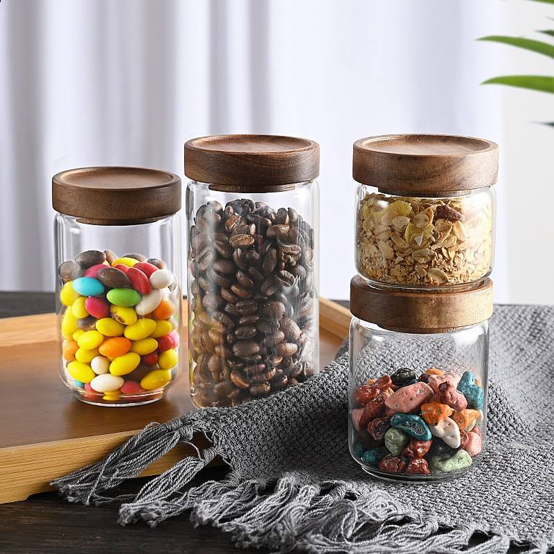 storage jars with lids