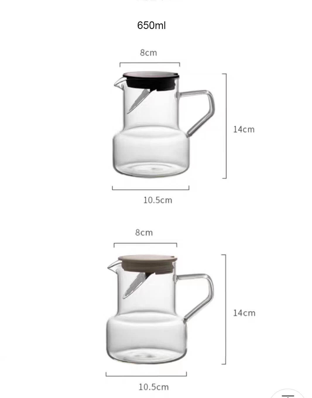 glass carafe with spout lid glass carafe with spout lid