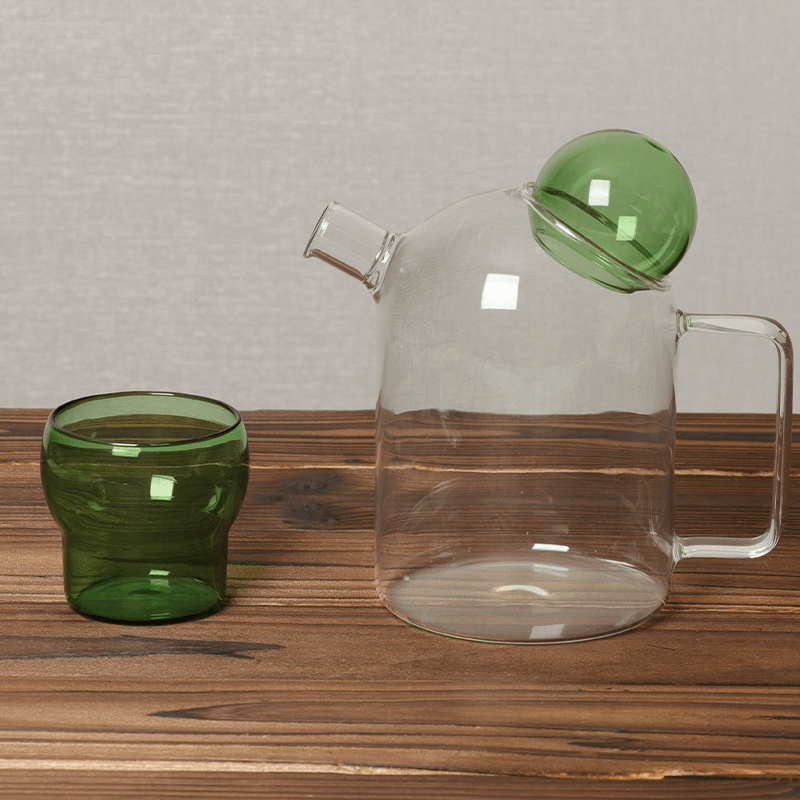 glass tea pitcher with ball lid glass tea pitcher with ball lid