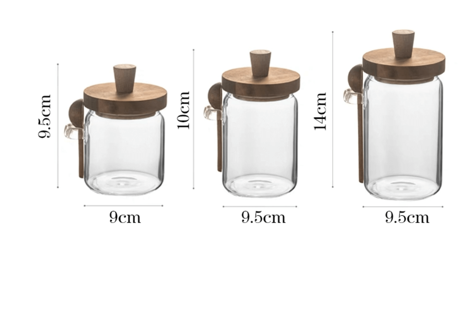 glass storage jar