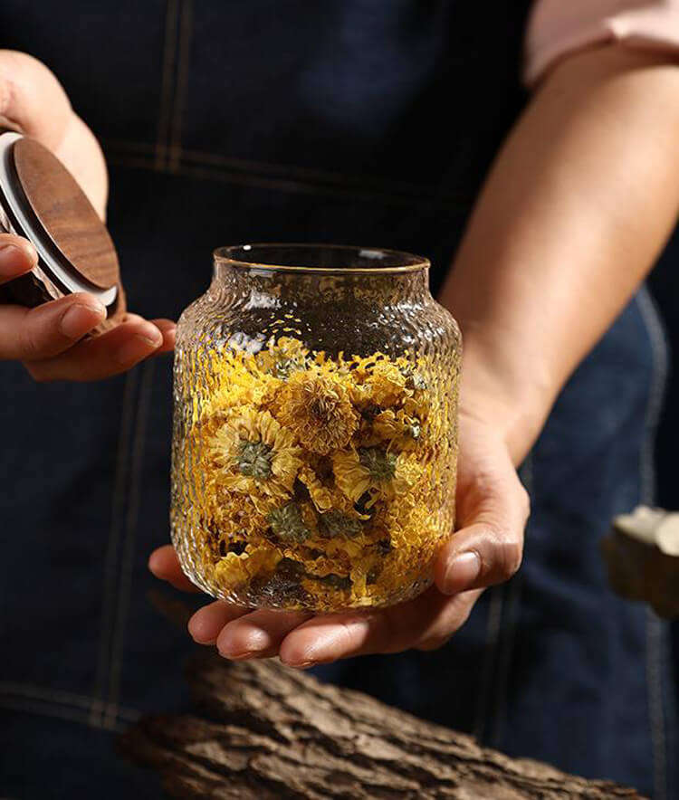 glass coffee jar