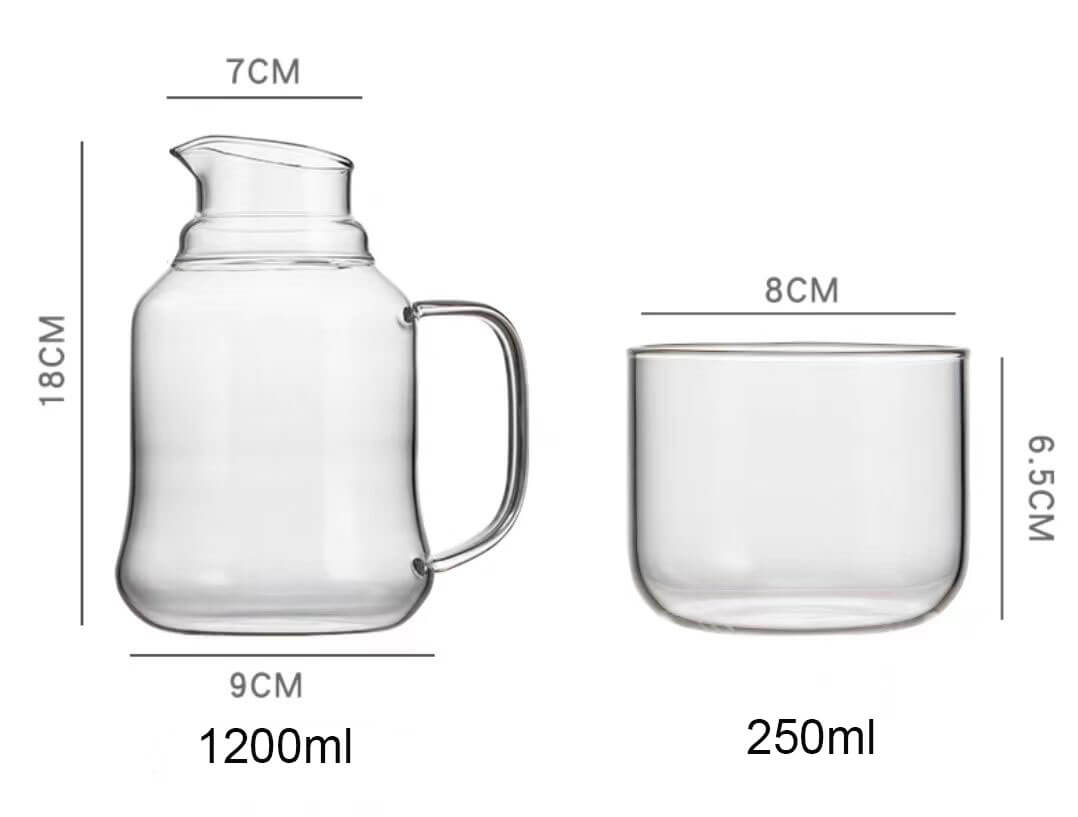 glass jug with spout glass jug with spout