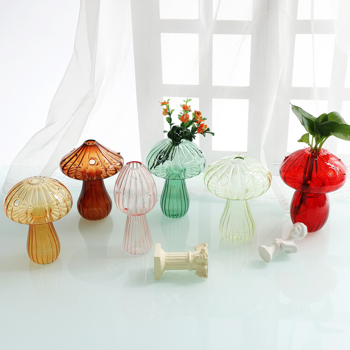 coloured glass vase coloured glass vase