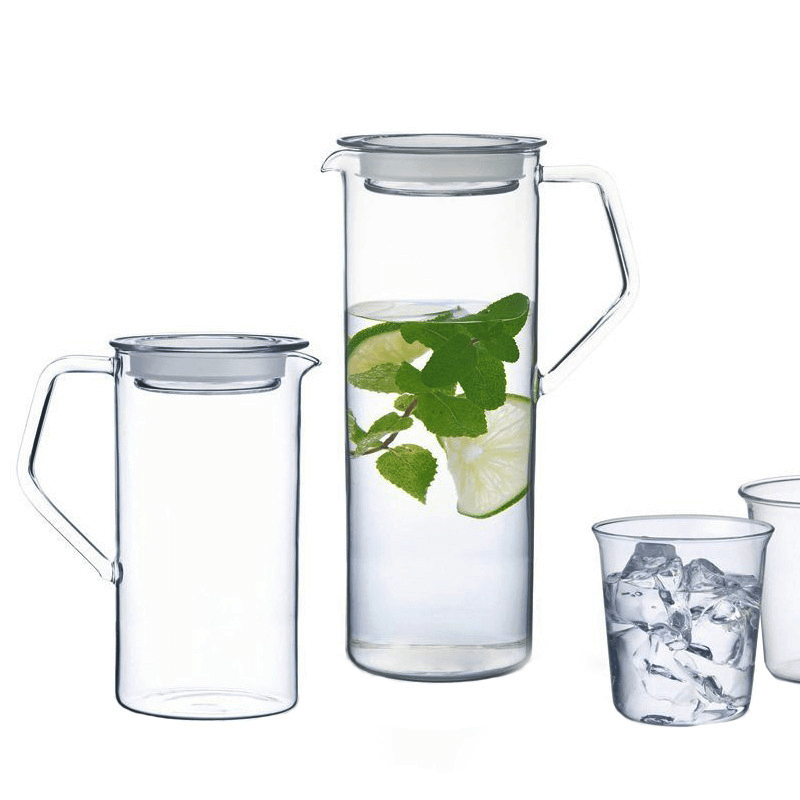 Heat-resistant Water Jug For Hot And Cold Water Ice Tea And Juice Beverage