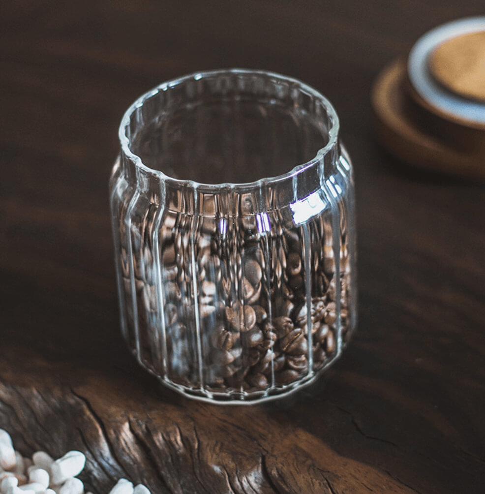 Round Glass Airtight Food Storage Container Set With Lid