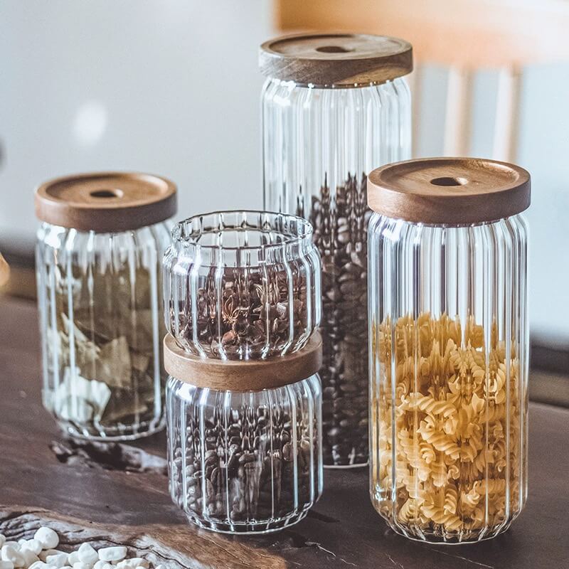 glass airtight food storage containers
