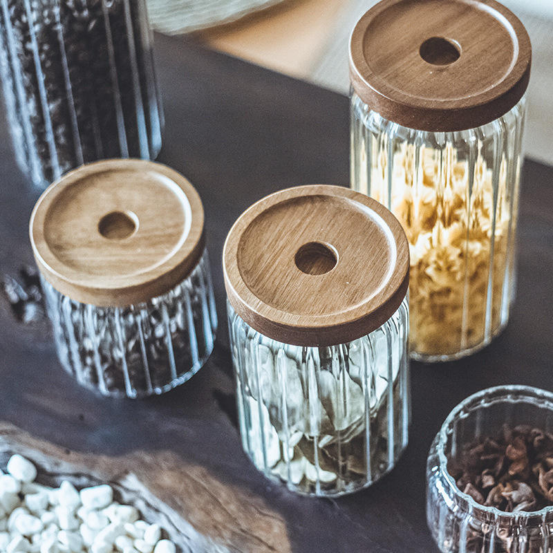 airtight glass jars