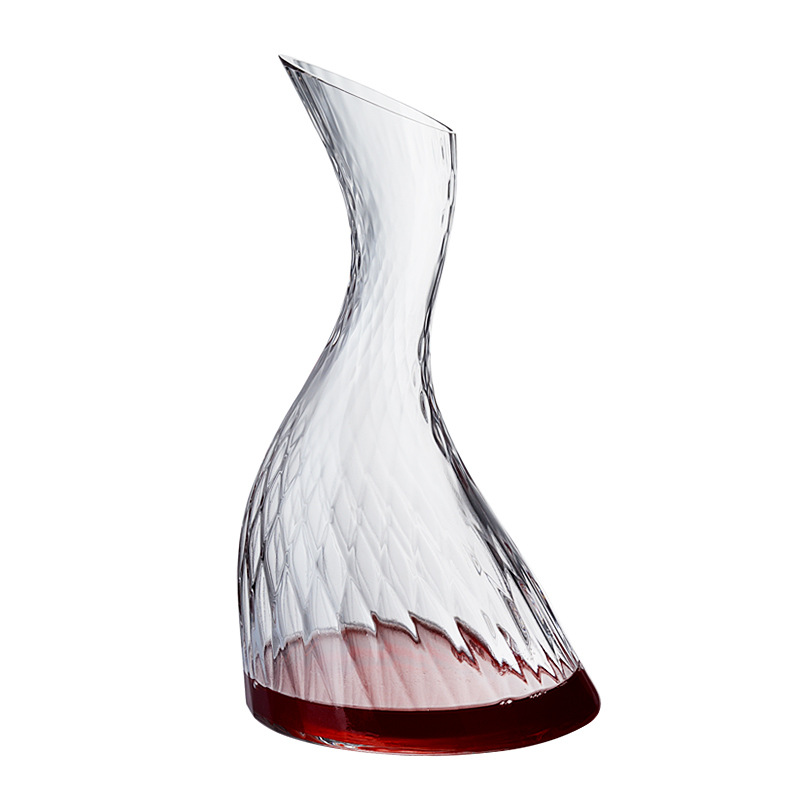 Crystal Personalized Modern Whiskey Decanter Lead Free Red Wine Carafe