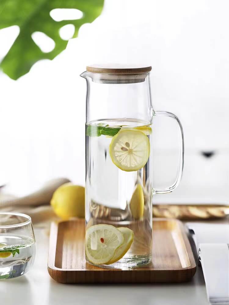 glass iced pitcher glass iced pitcher