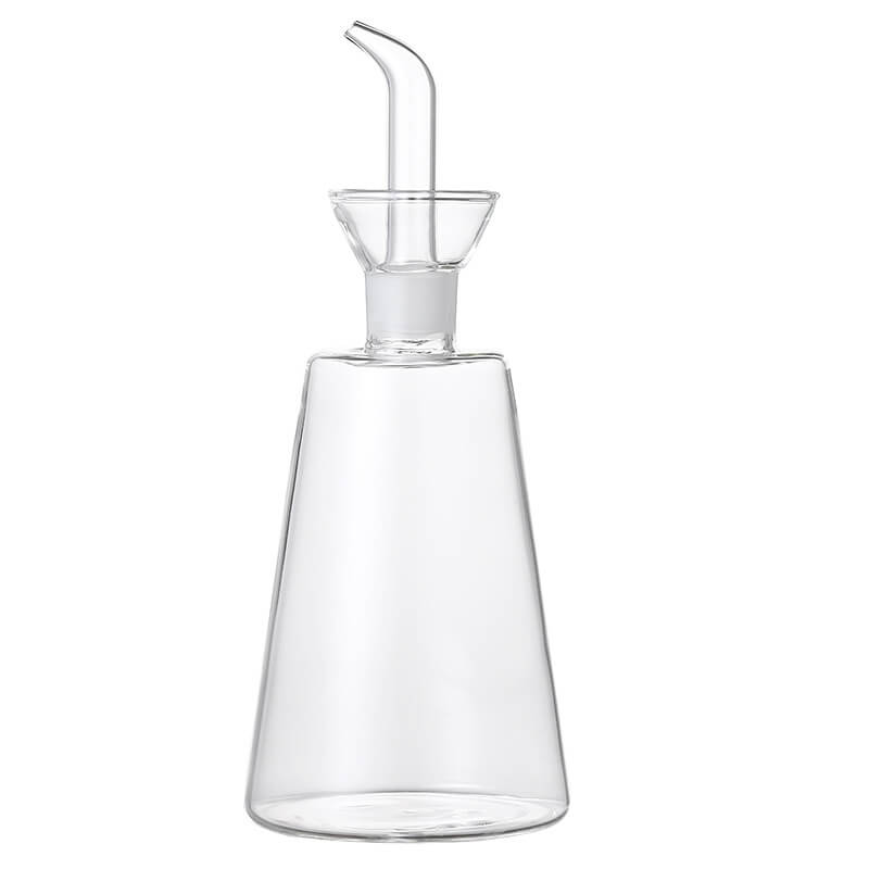 Classical kitchen olive oil vinegar handmade borosilicate glass dispenser