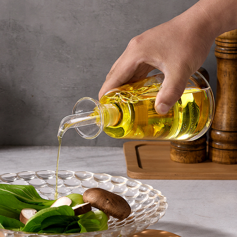 glass cooking oil container glass cooking oil container