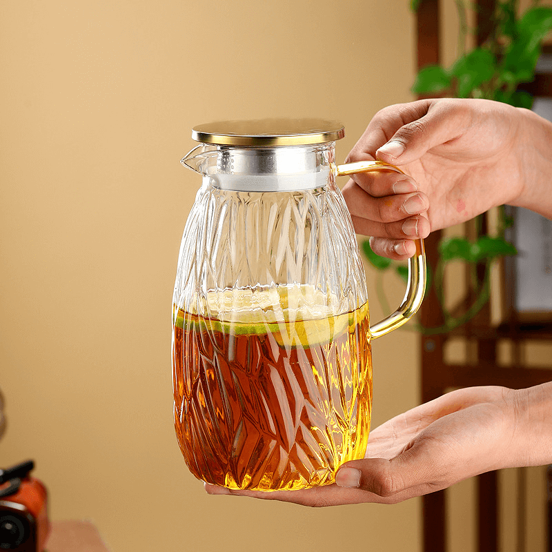 glass water pitcher jug