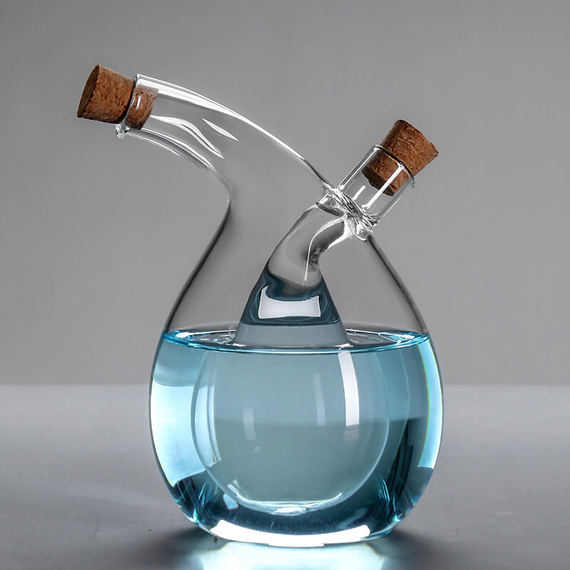 tall olive oil bottle