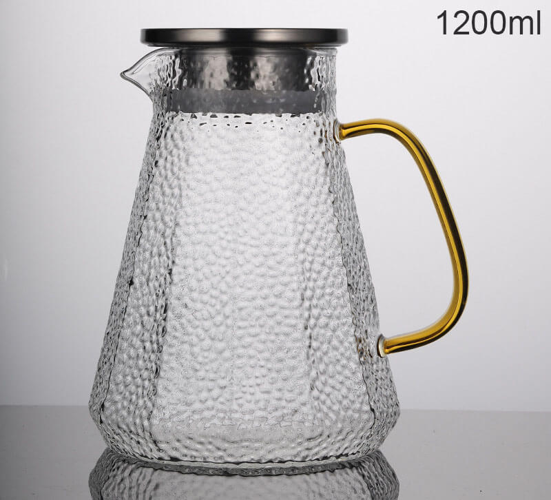 Personalized Glass Jugs With Stainless Steel Lid