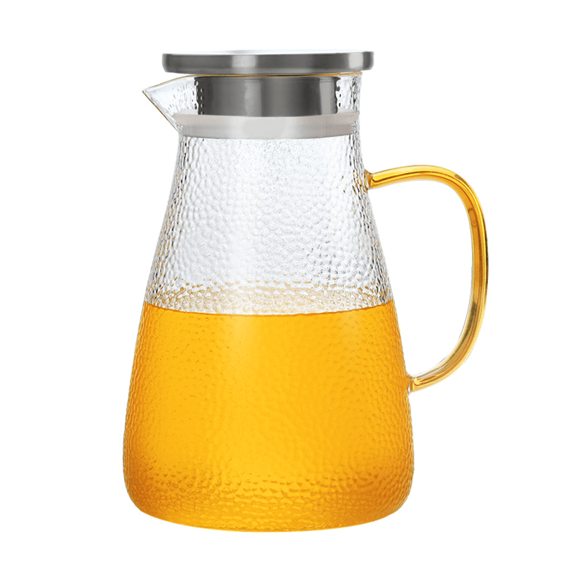 Large Glass Pitcher Jug With Spout And Handle