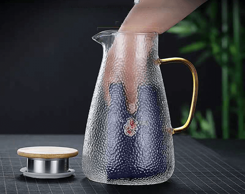 large glass jug
