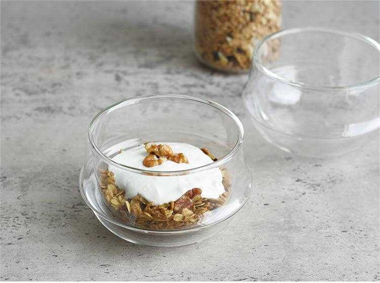 glass serving bowls
