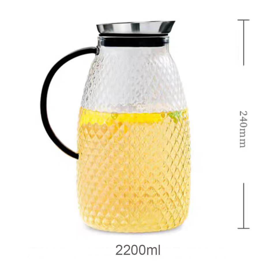 airtight glass pitcher