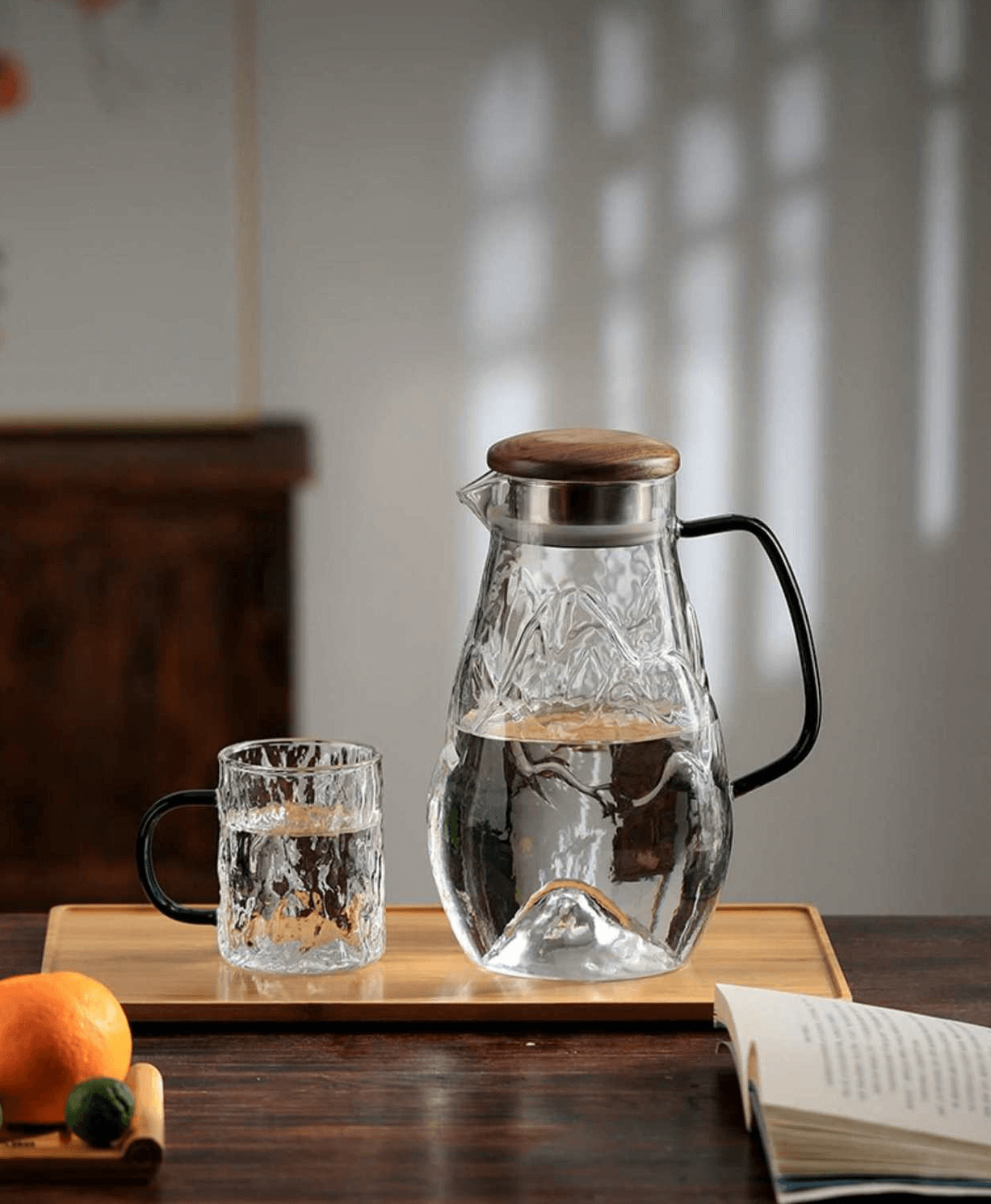 borosilicate glass pitcher with lid borosilicate glass pitcher with lid