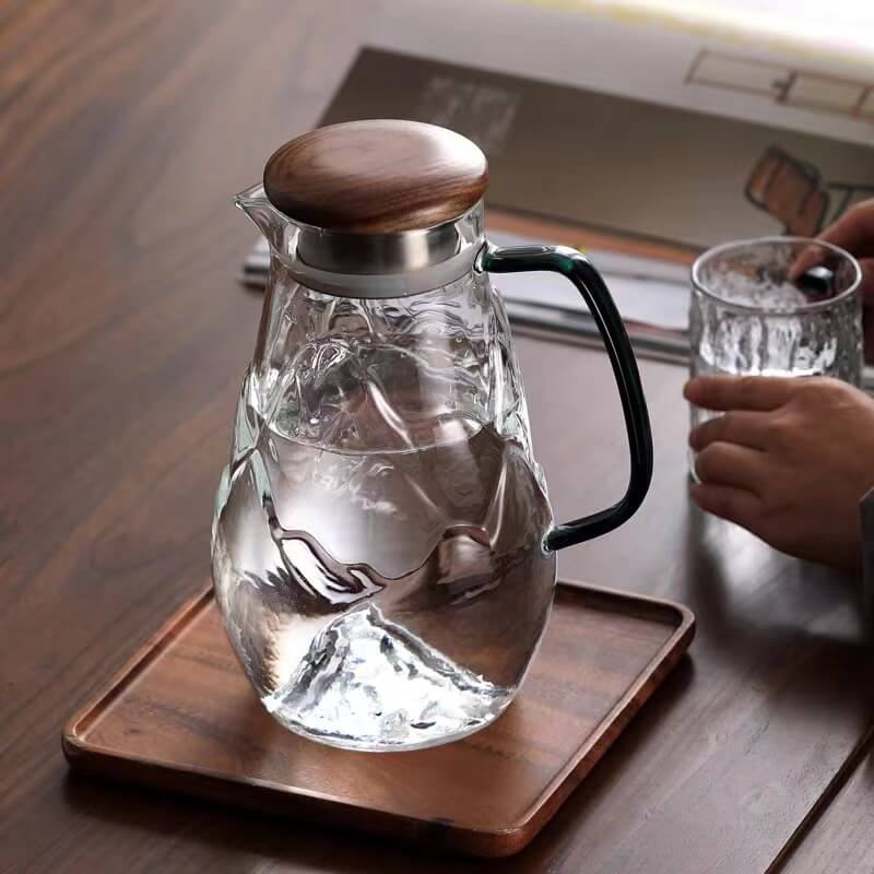 clear glass water pitcher with lid clear glass water pitcher with lid