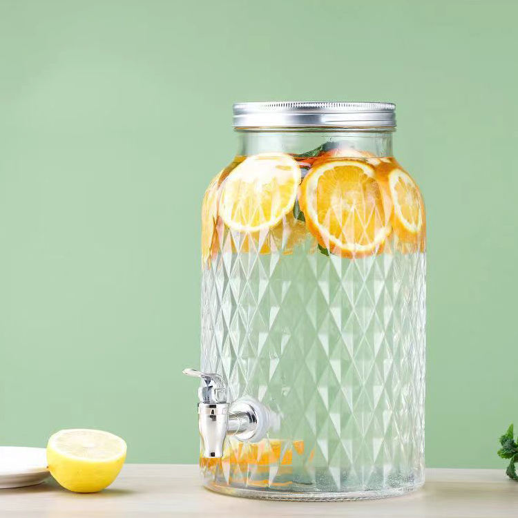 decorative glass beverage dispenser decorative glass beverage dispenser