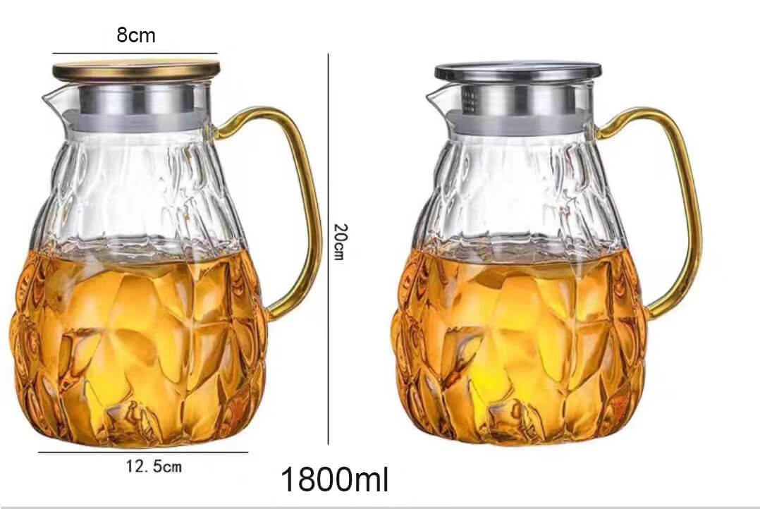 glass iced tea pitcher