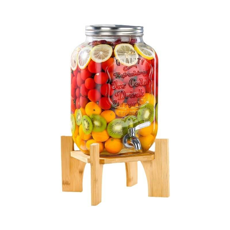 glass jar beverage dispenser glass jar beverage dispenser
