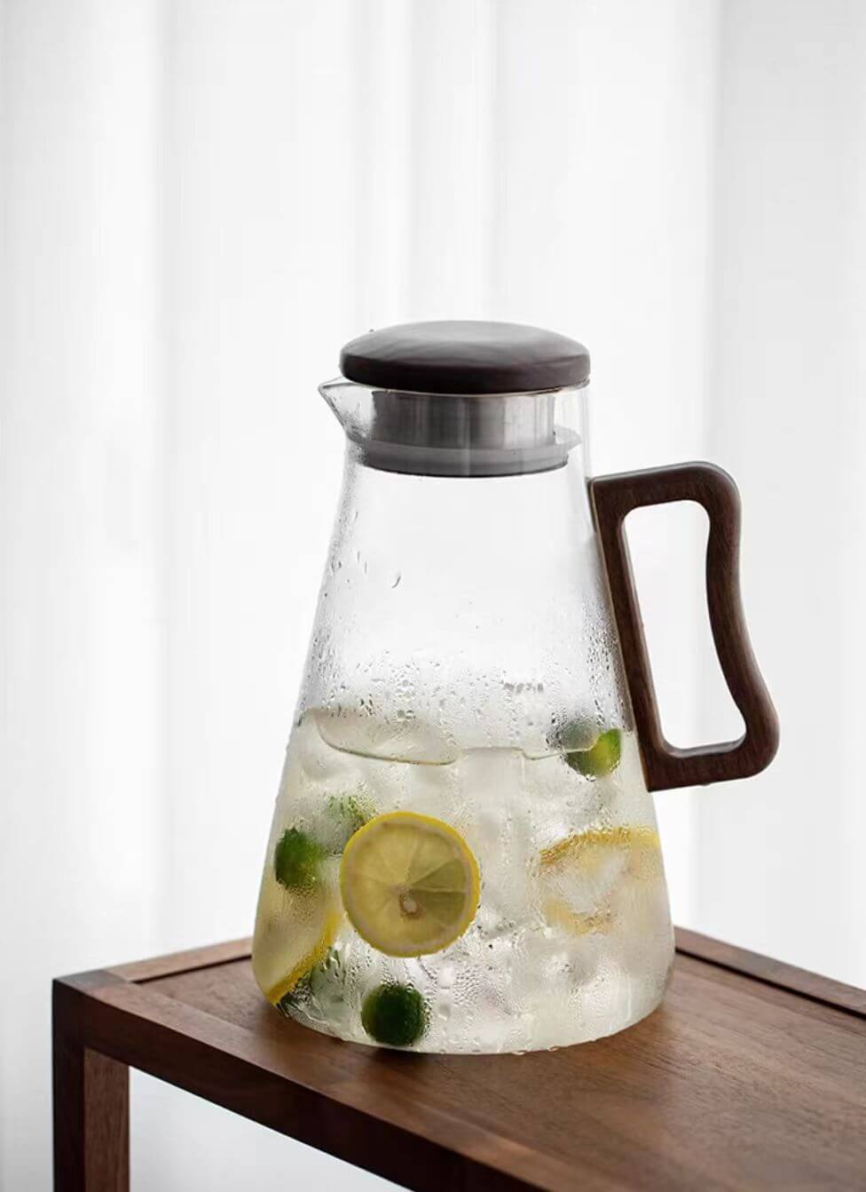 Iced Tea Glass Water Pitcher For Drinking