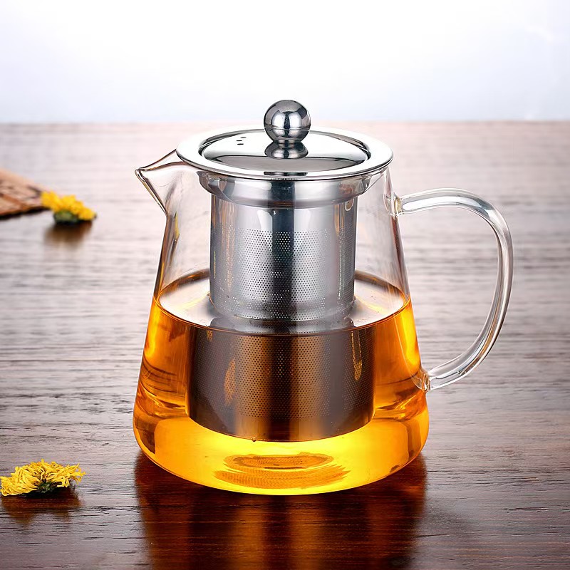 Modern Glass Teapot Stove Top With Infuser