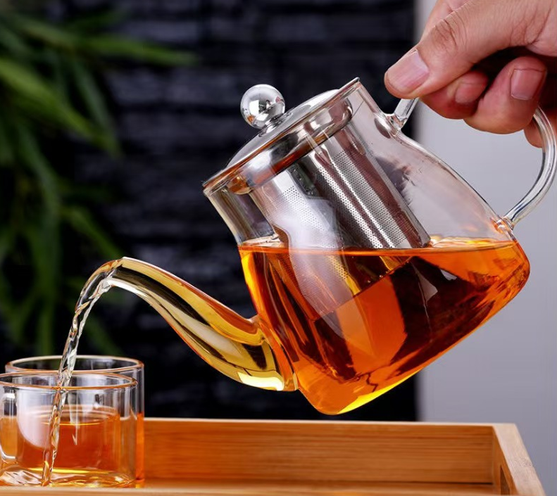 borosilicate glass tea pot borosilicate glass tea pot