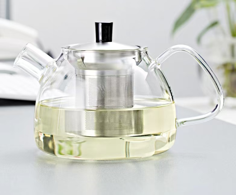 Stovetop Safe Glass Tea Kettle Teapot