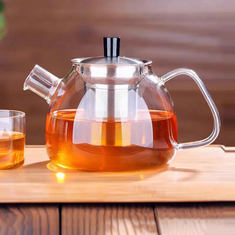 Stovetop Safe Glass Tea Kettle Teapot