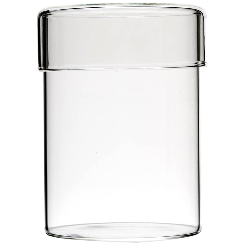Tall Glass Display Jars With Glass Lid