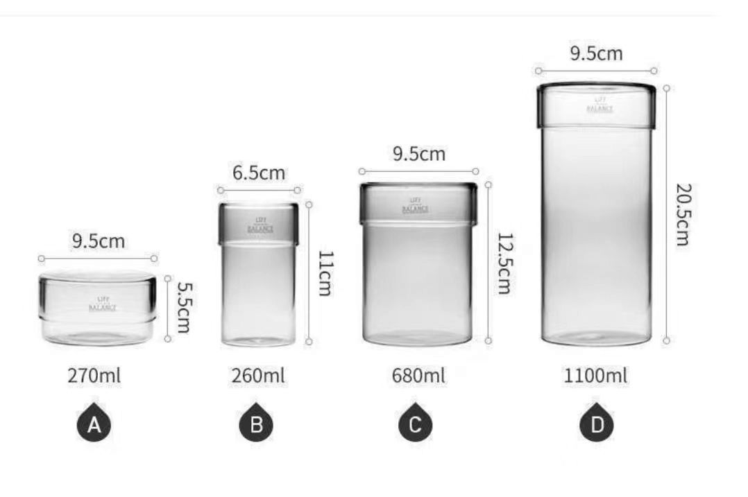 display glass jars display glass jars