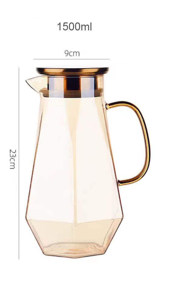 colored glass water pitcher colored glass water pitcher