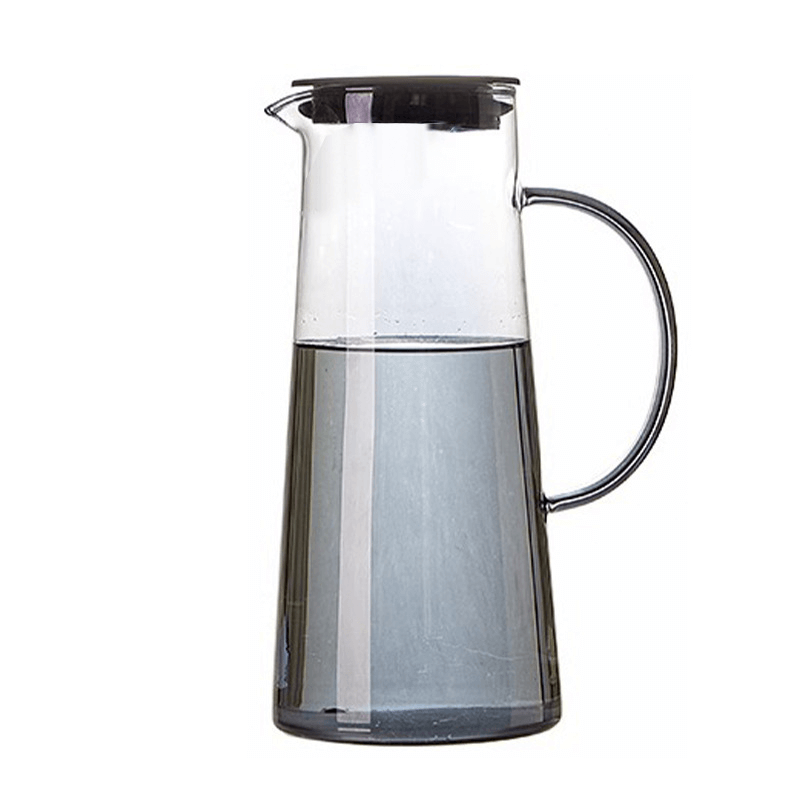 Iced Tea Infuser Fridge Glass Water Jug With Lid