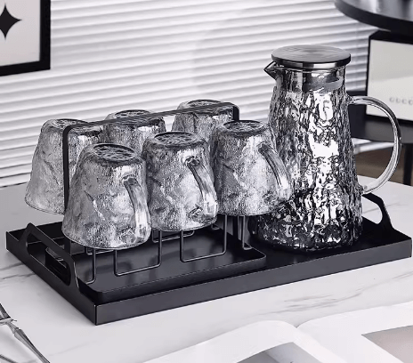 glass spout tea pitcher