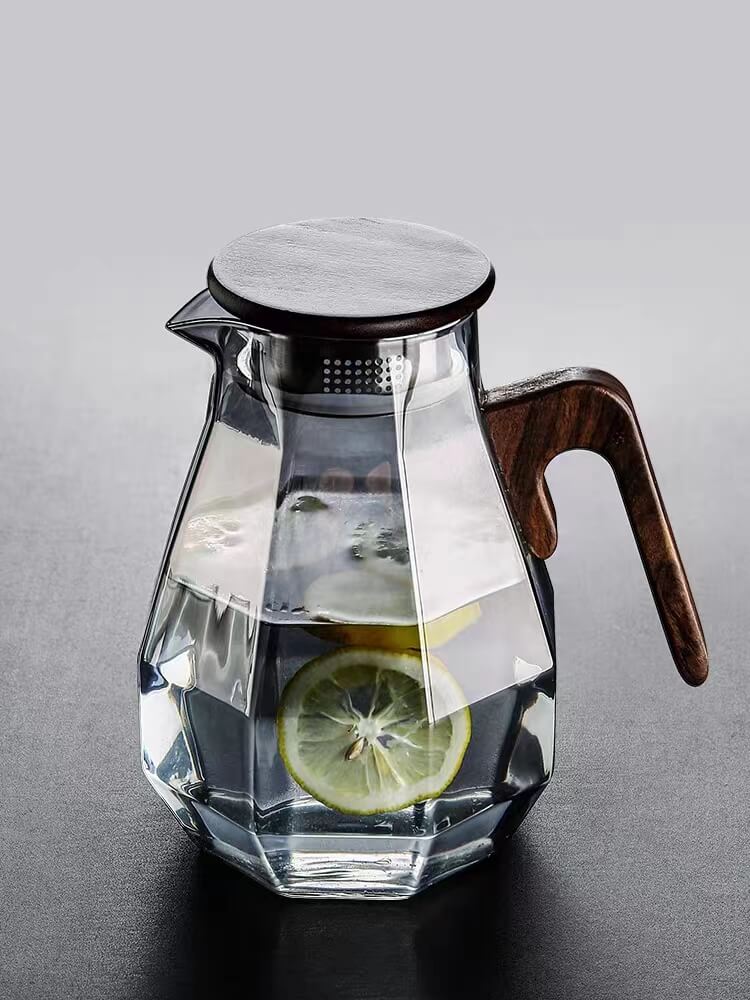 Mini Glass Water Pitcher Carafe With Spigot