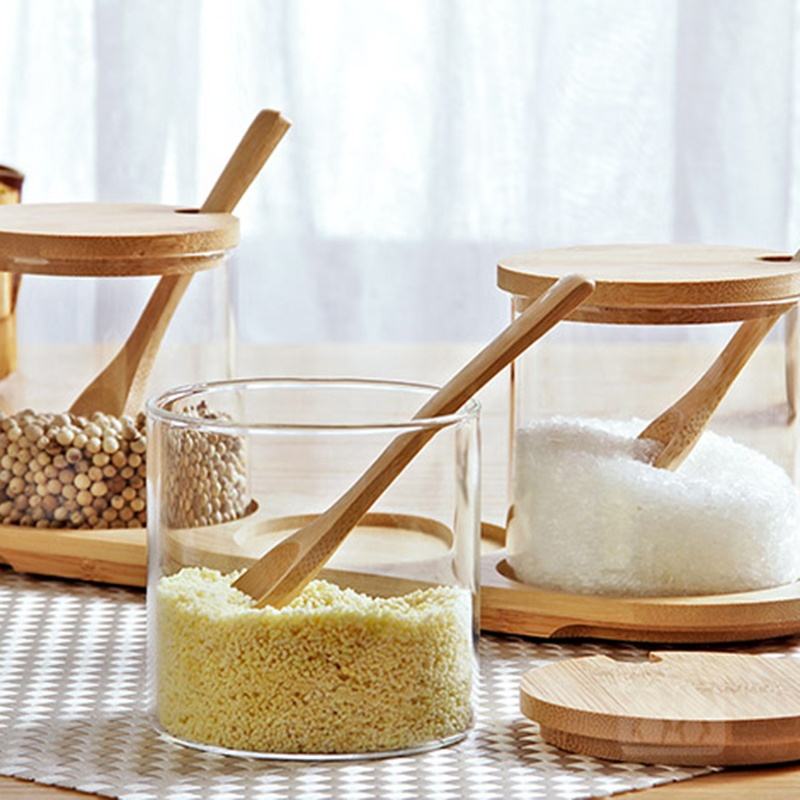 spice jar set with spoon spice jar set with spoon