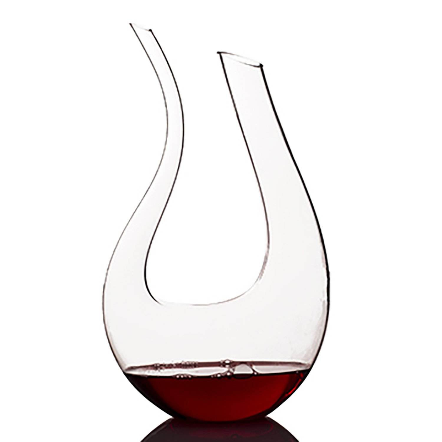 Swan Crystal Glass Wine Decanter Whiskey Set